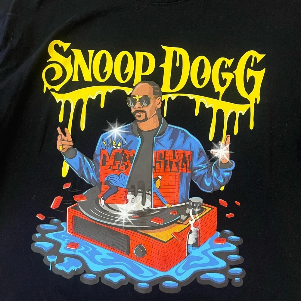 Dogg Supply by Snoop Dogg Men's & Big Men's Logo Drip Graphic T-Shirt Size L - Picture 3 of 5
